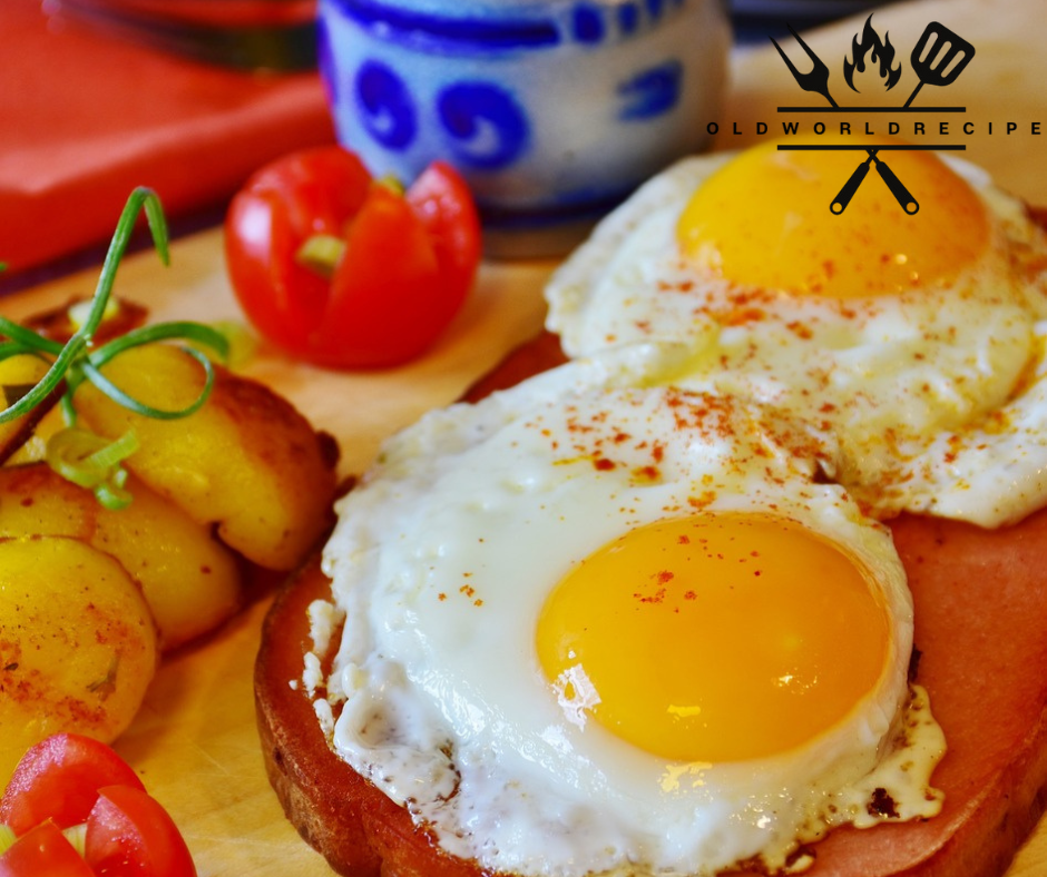 Red Chile Tostadas with Eggs